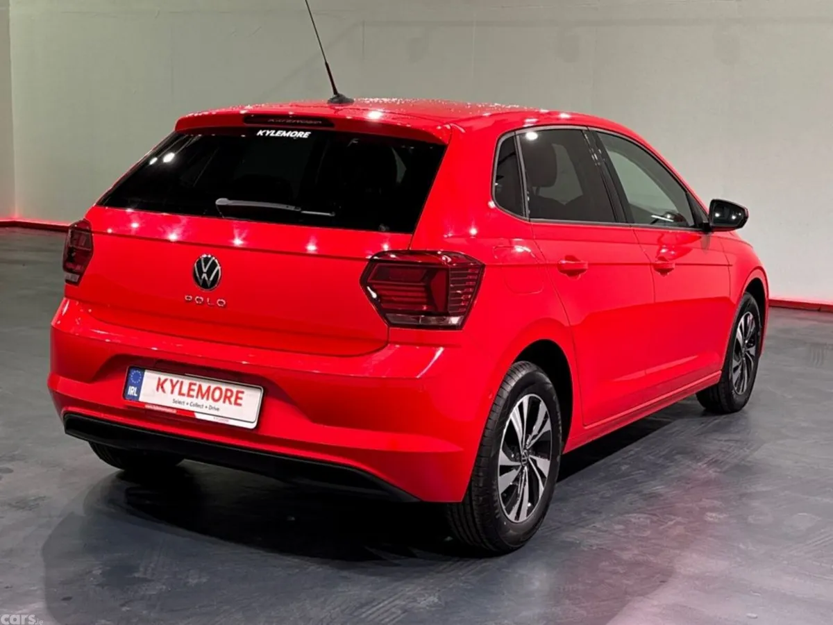 Volkswagen Polo Hatchback, Petrol, 2021, Red