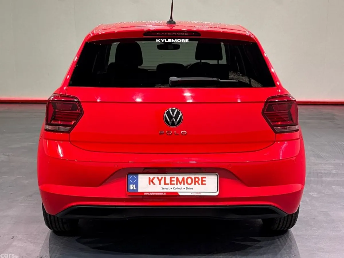 Volkswagen Polo Hatchback, Petrol, 2021, Red