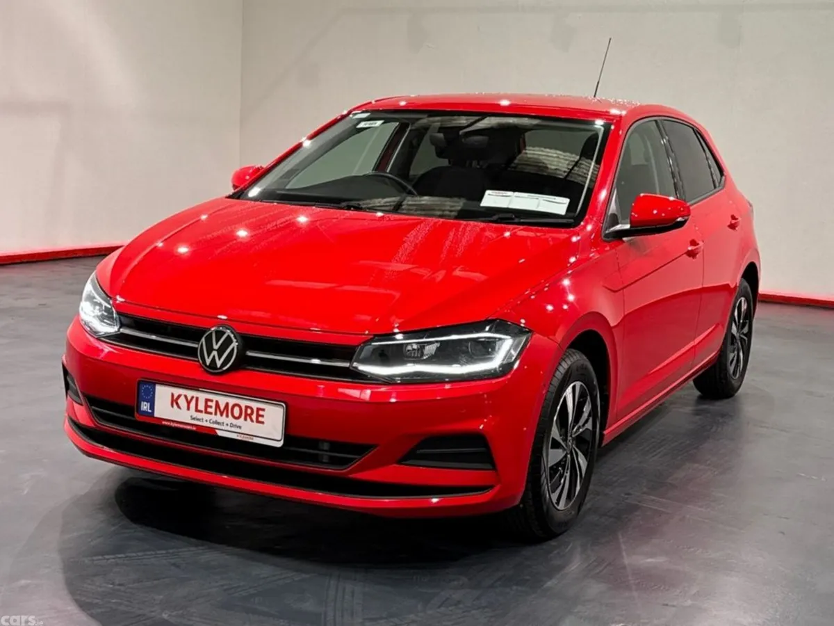 Volkswagen Polo Hatchback, Petrol, 2021, Red
