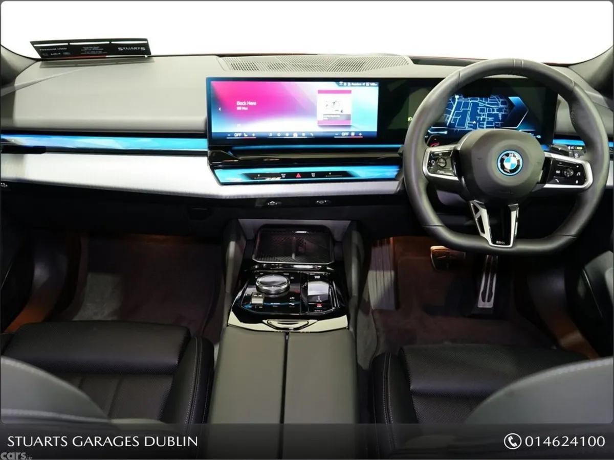 BMW 5-Series Estate, Petrol Plug-in Hybrid, 2025, Red