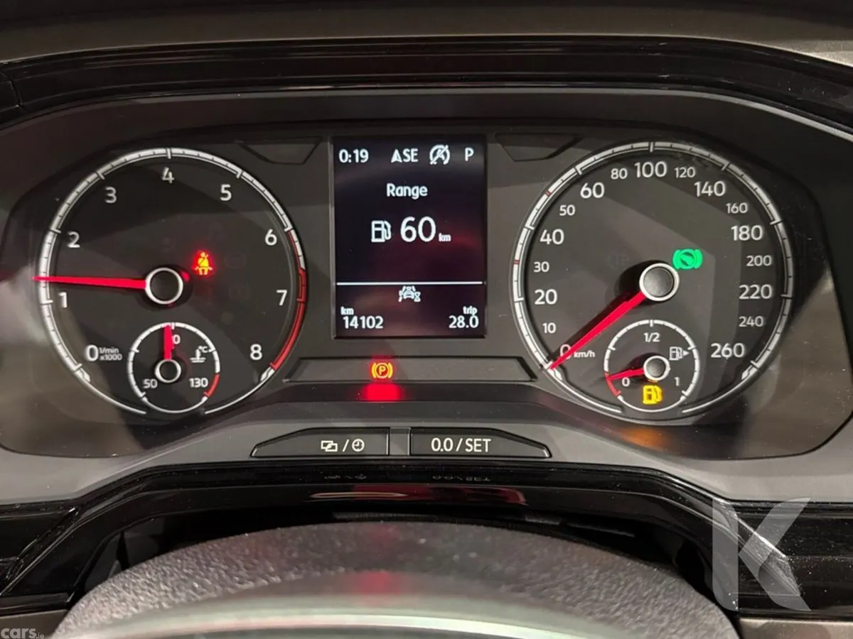 Volkswagen Polo Hatchback, Petrol, 2021, Red