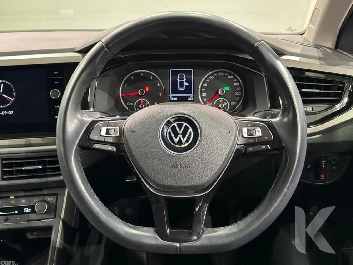 Volkswagen Polo Hatchback, Petrol, 2021, Red