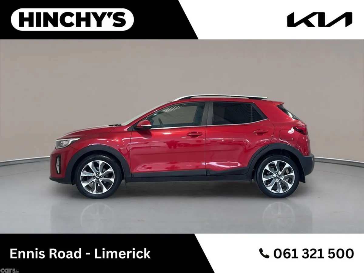 Kia Stonic Hatchback, Petrol Hybrid, 2021, Red