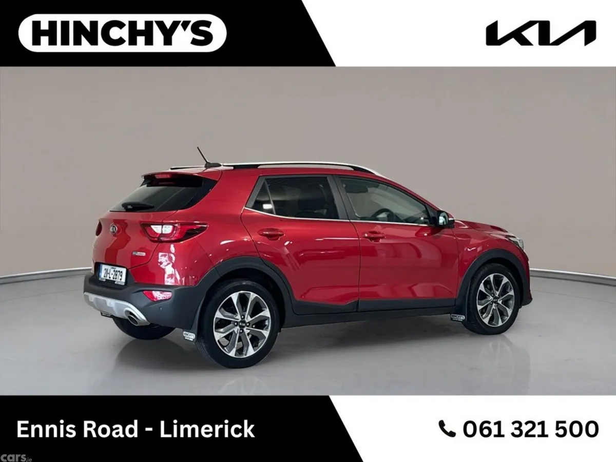 Kia Stonic Hatchback, Petrol Hybrid, 2021, Red