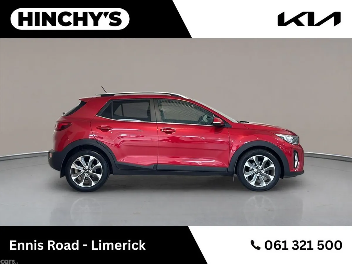 Kia Stonic Hatchback, Petrol Hybrid, 2021, Red