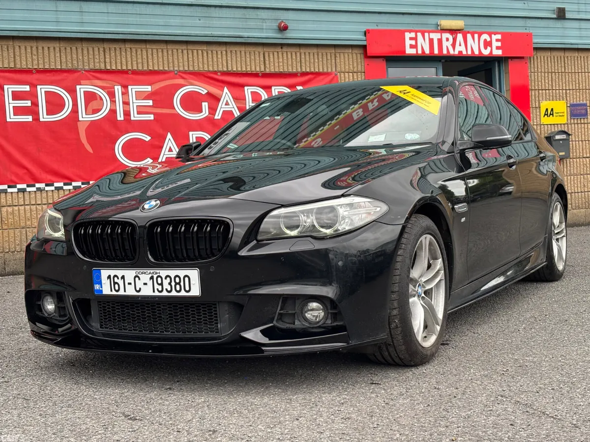 BMW 5-Series Saloon, Diesel, 2016, Black