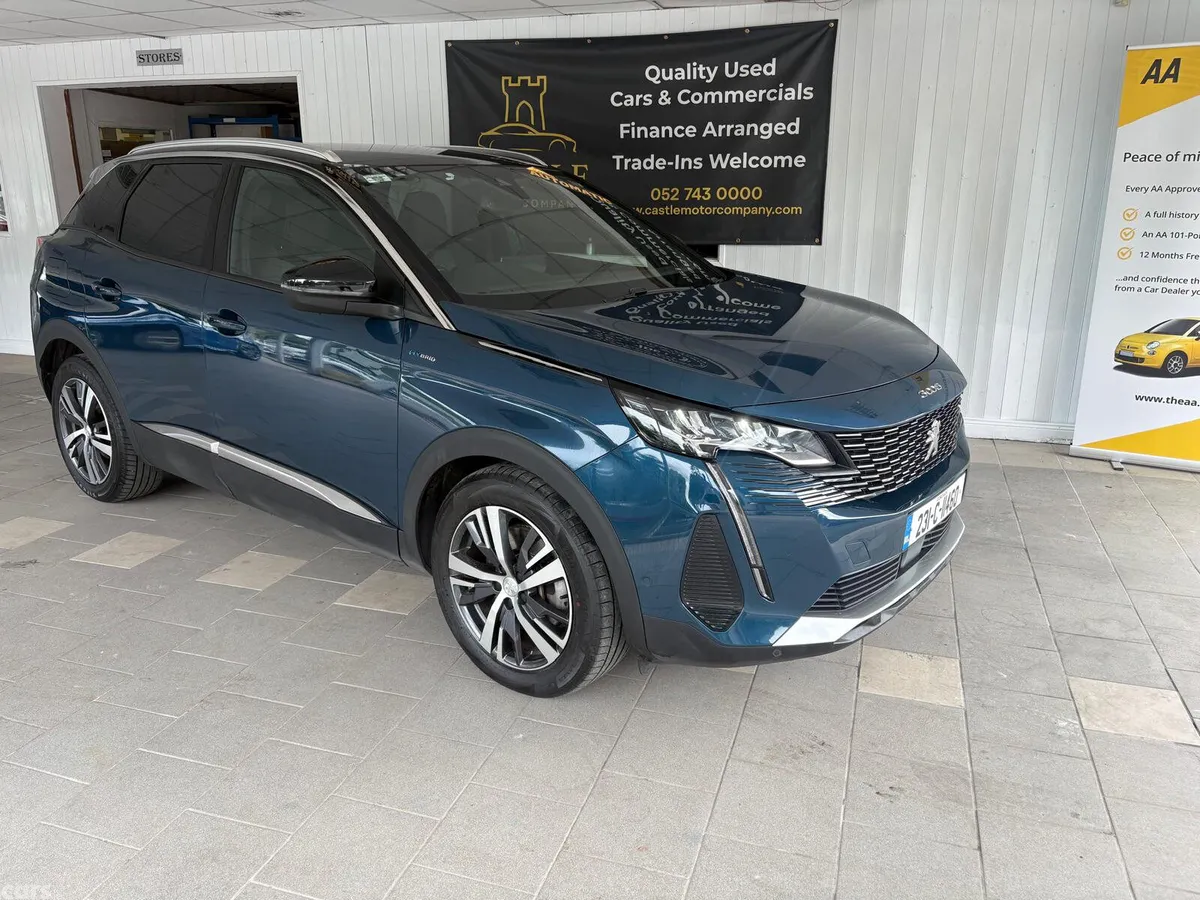 Peugeot 3008 Hatchback, Petrol Hybrid, 2023, Blue