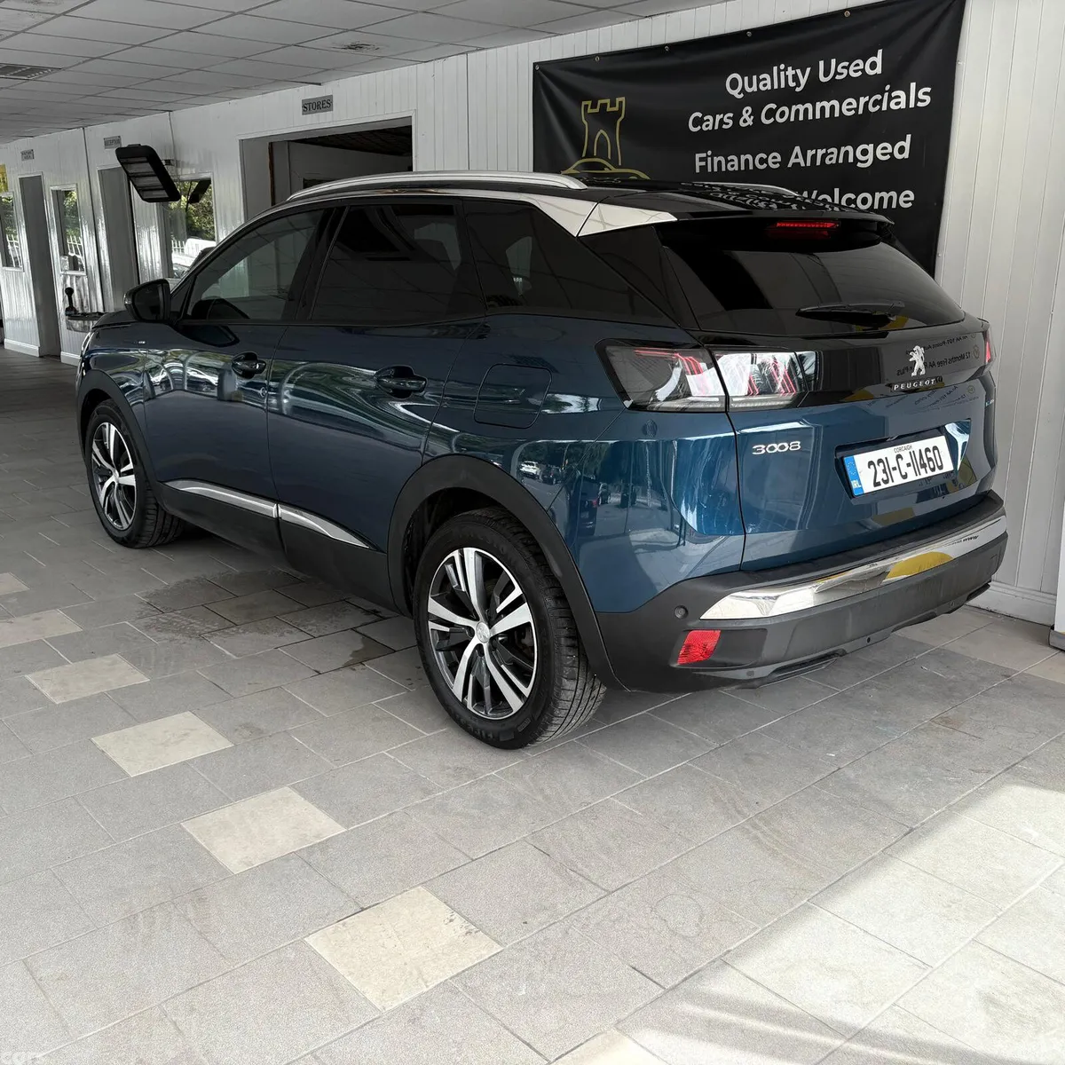 Peugeot 3008 Hatchback, Petrol Hybrid, 2023, Blue