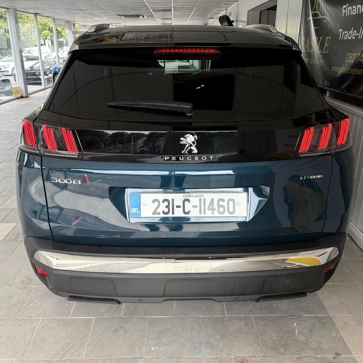 Peugeot 3008 Hatchback, Petrol Hybrid, 2023, Blue