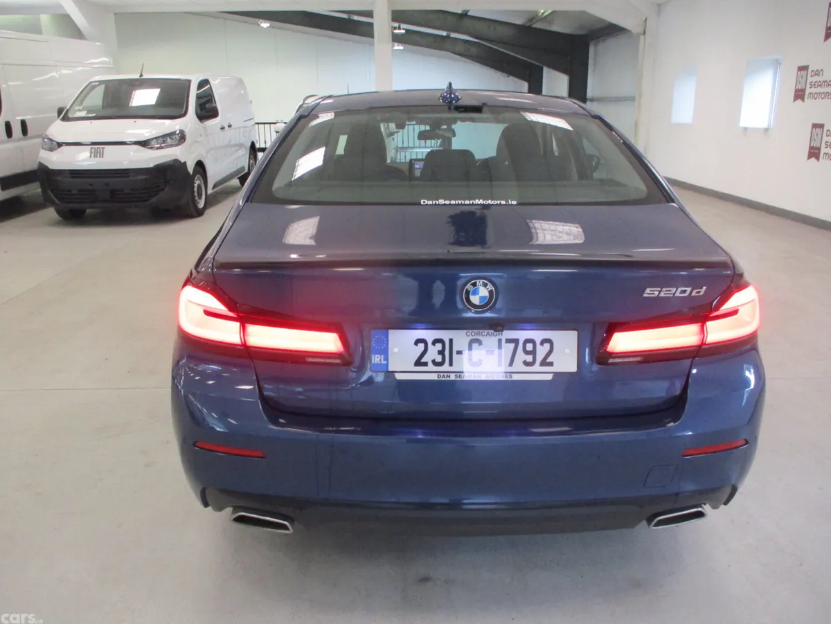 BMW 5-Series Saloon, Diesel, 2023, Blue