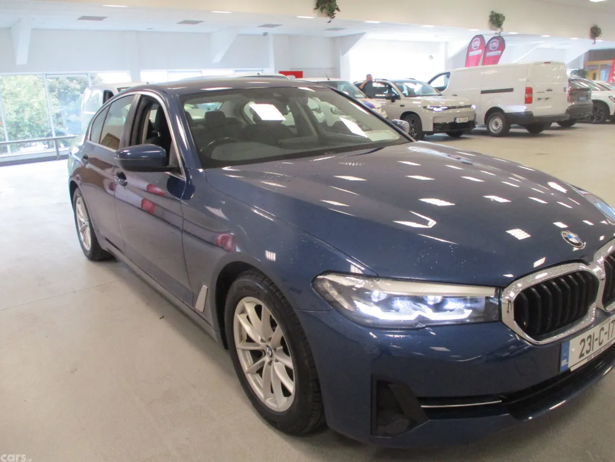 BMW 5-Series Saloon, Diesel, 2023, Blue
