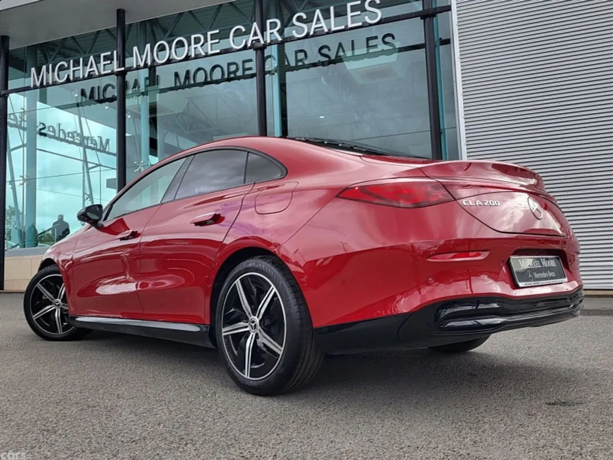 Mercedes-Benz CLA Saloon, Petrol Hybrid, 2027, Red