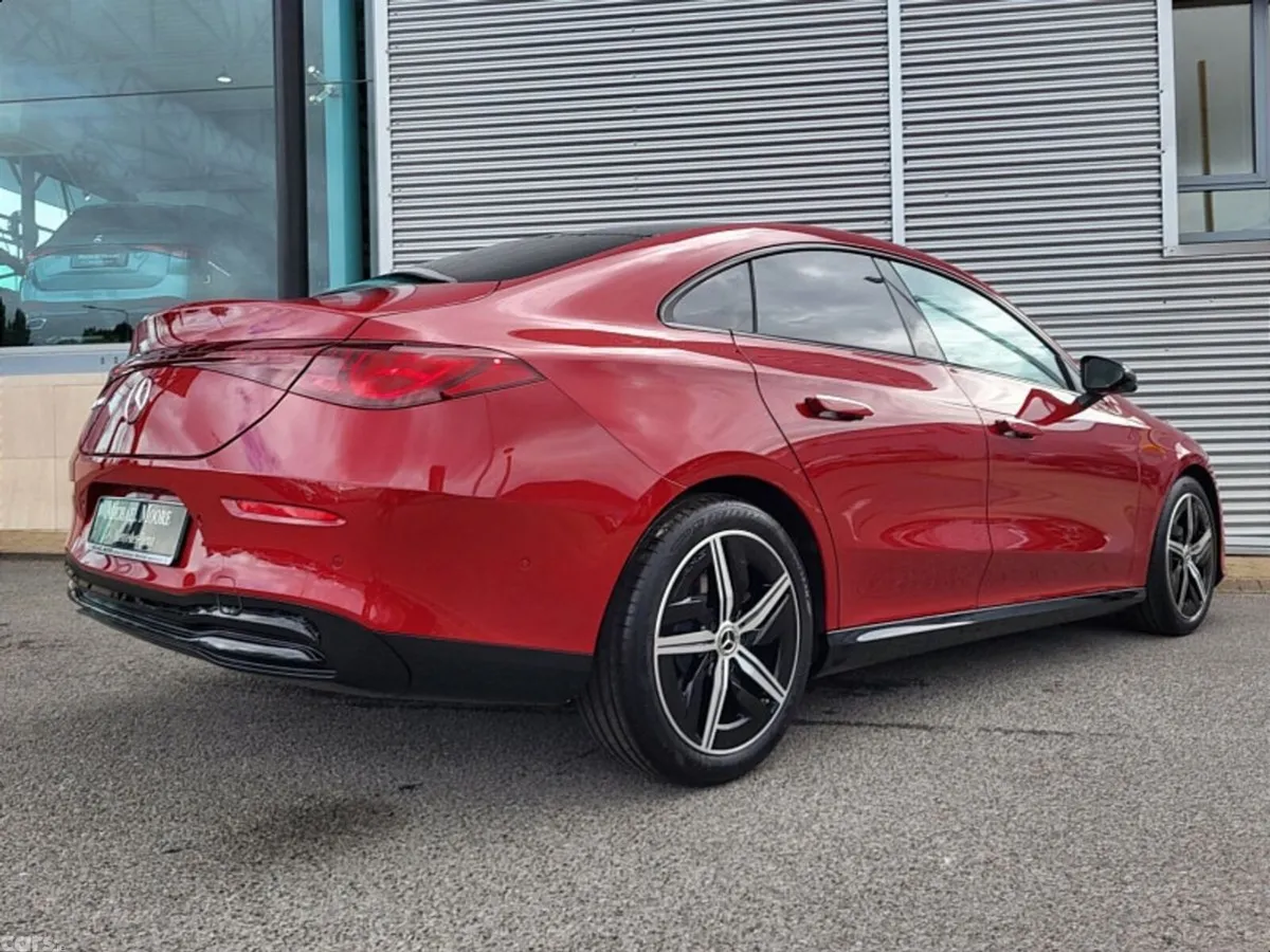 Mercedes-Benz CLA Saloon, Petrol Hybrid, 2027, Red