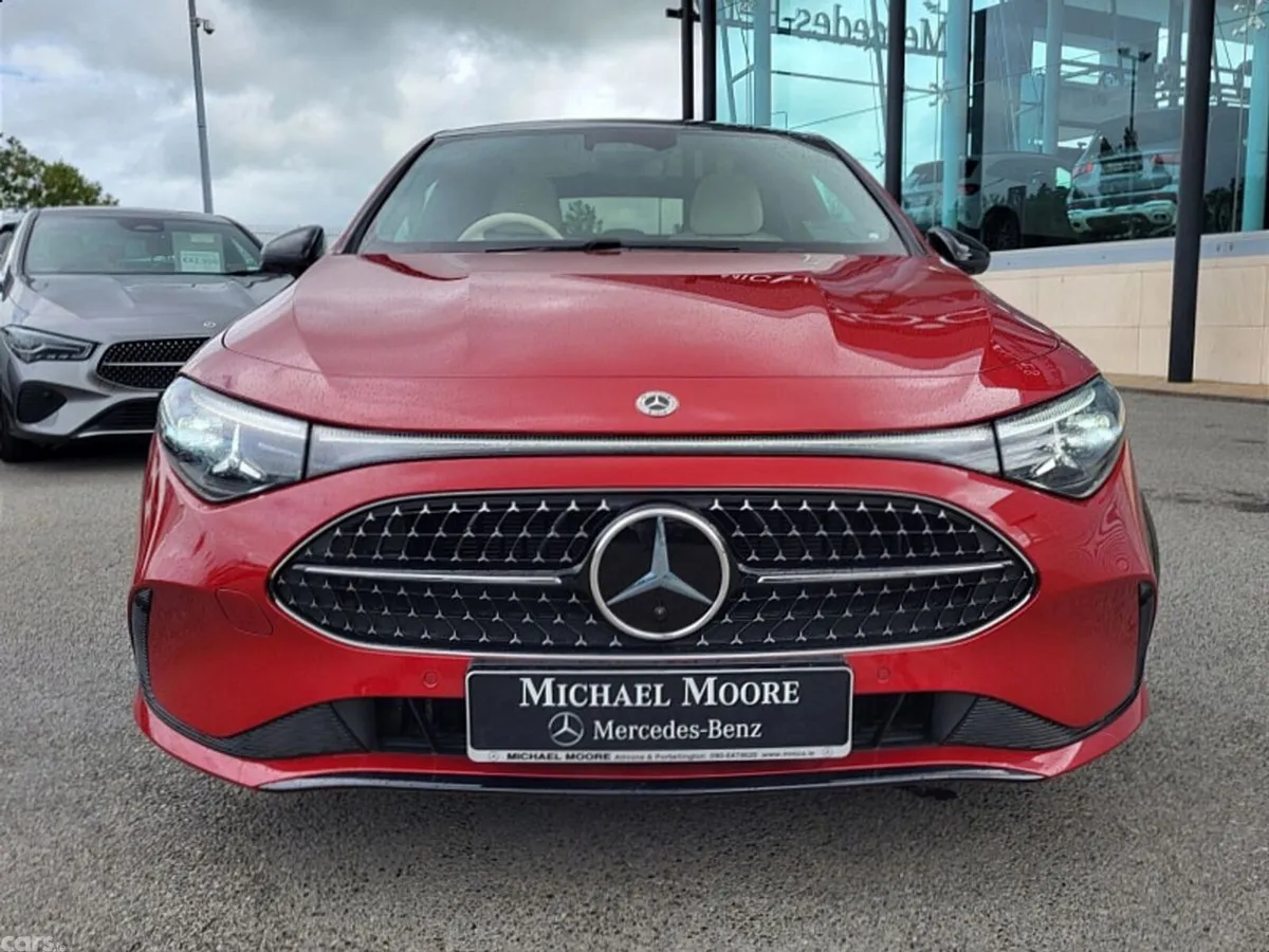 Mercedes-Benz CLA Saloon, Petrol Hybrid, 2027, Red