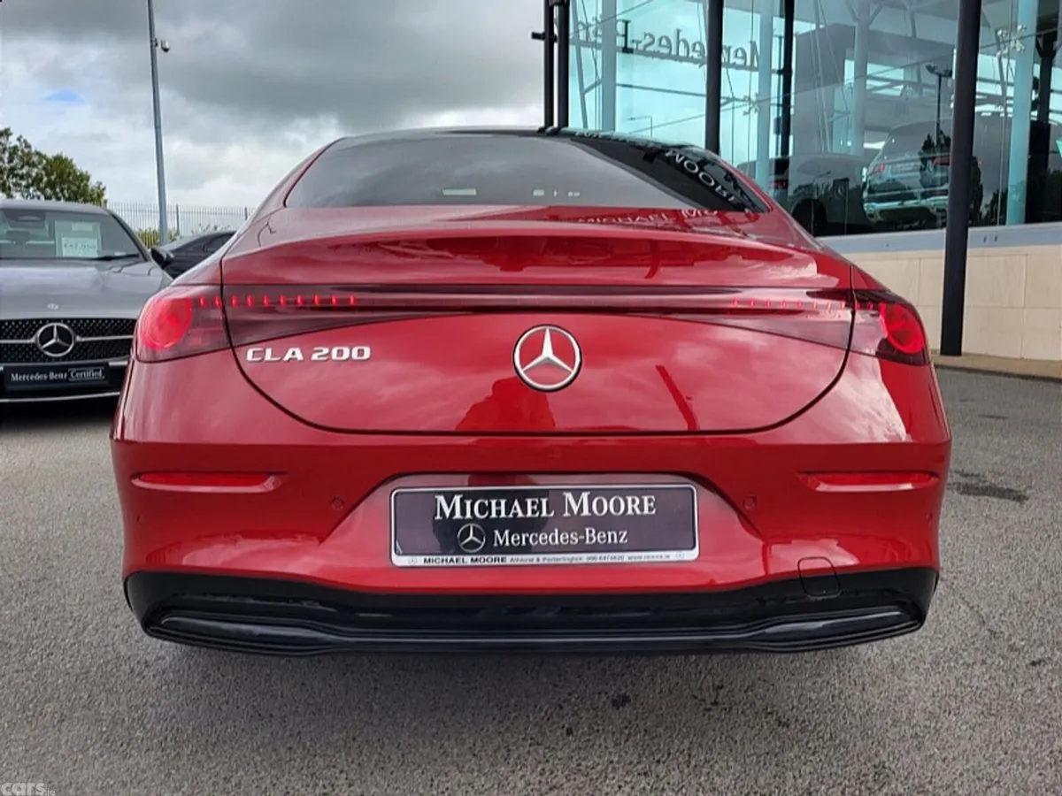Mercedes-Benz CLA Saloon, Petrol Hybrid, 2027, Red