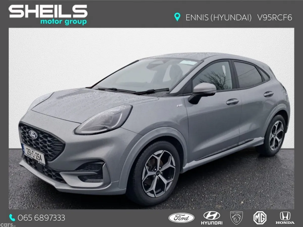 Ford Puma MPV, Petrol Hybrid, 2025, Grey