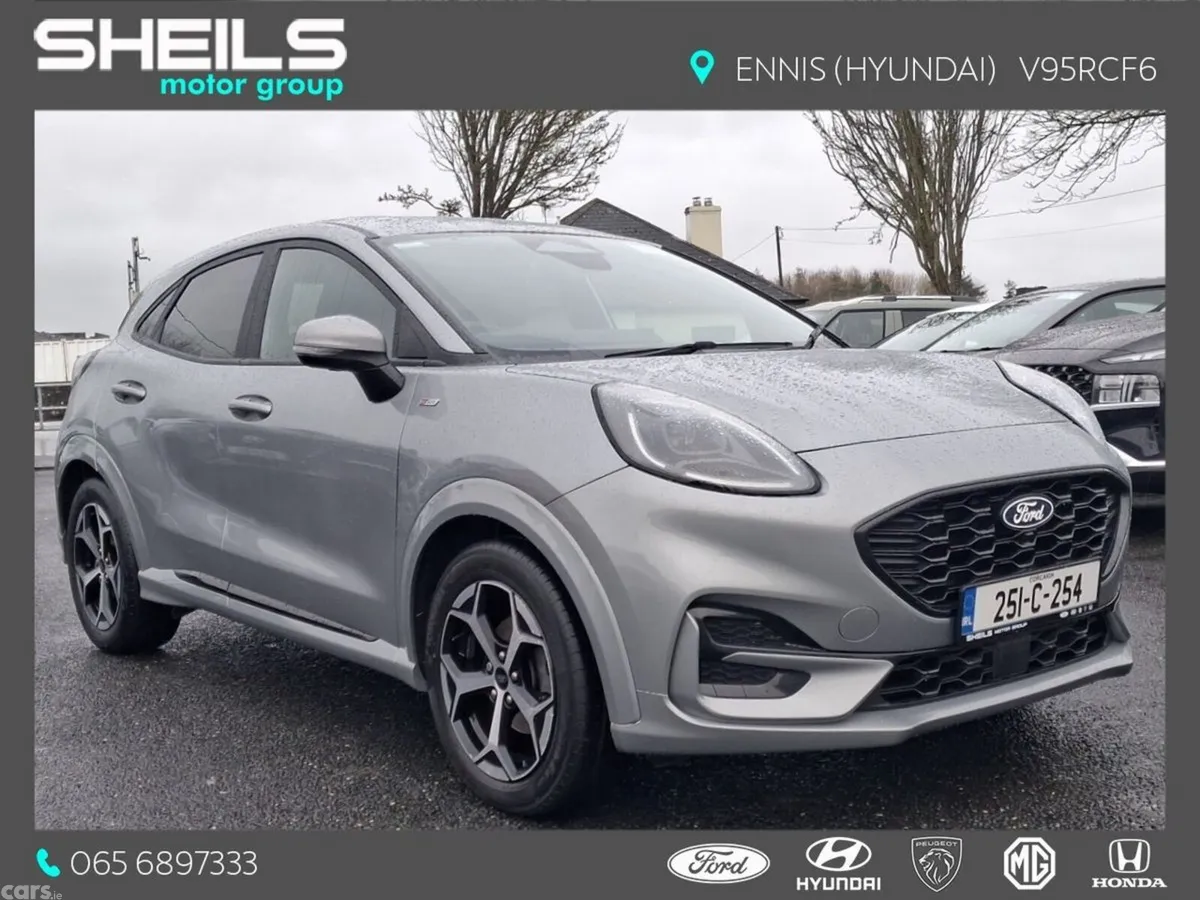 Ford Puma MPV, Petrol Hybrid, 2025, Grey