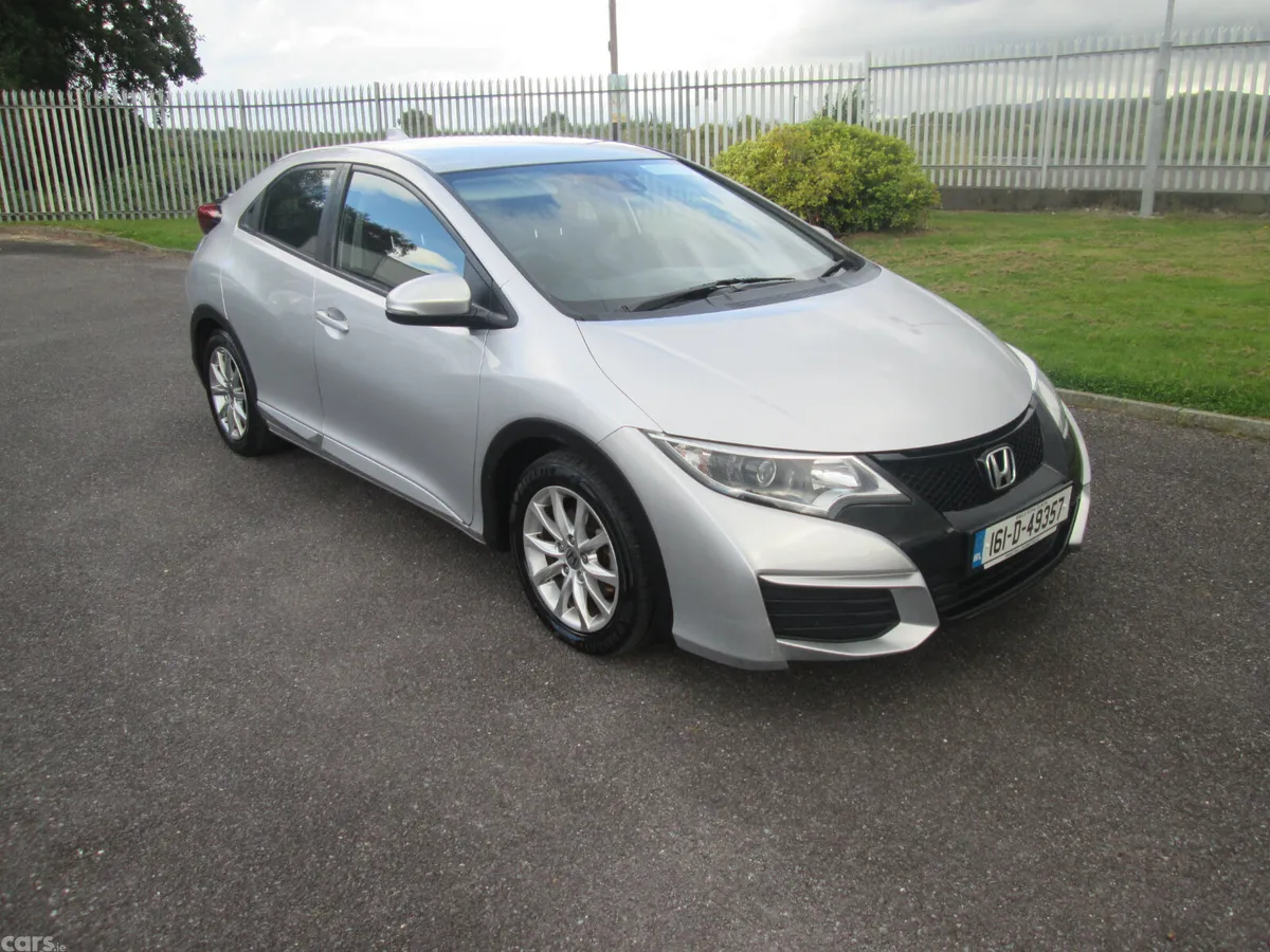Honda Civic Hatchback, Petrol, 2016, Silver