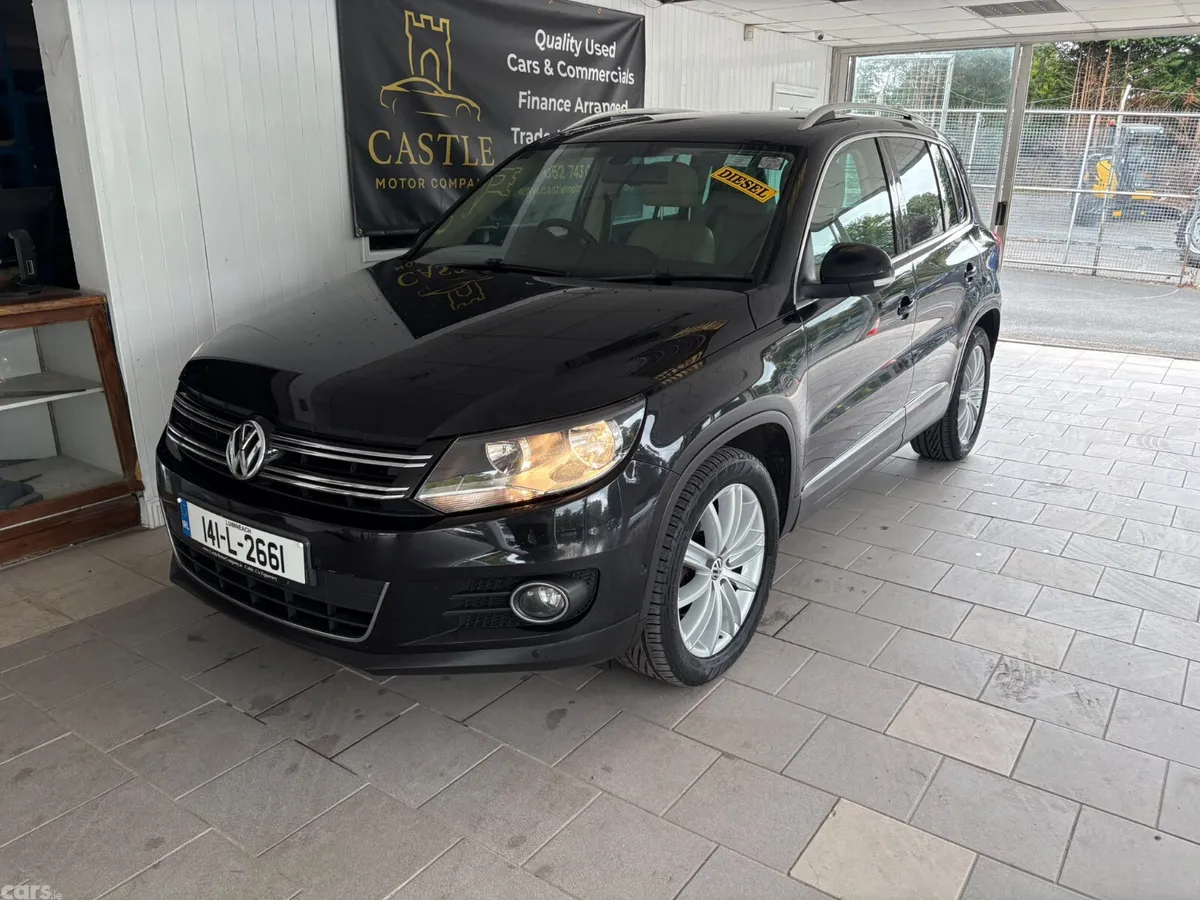 Volkswagen Tiguan SUV, Diesel, 2014, Black