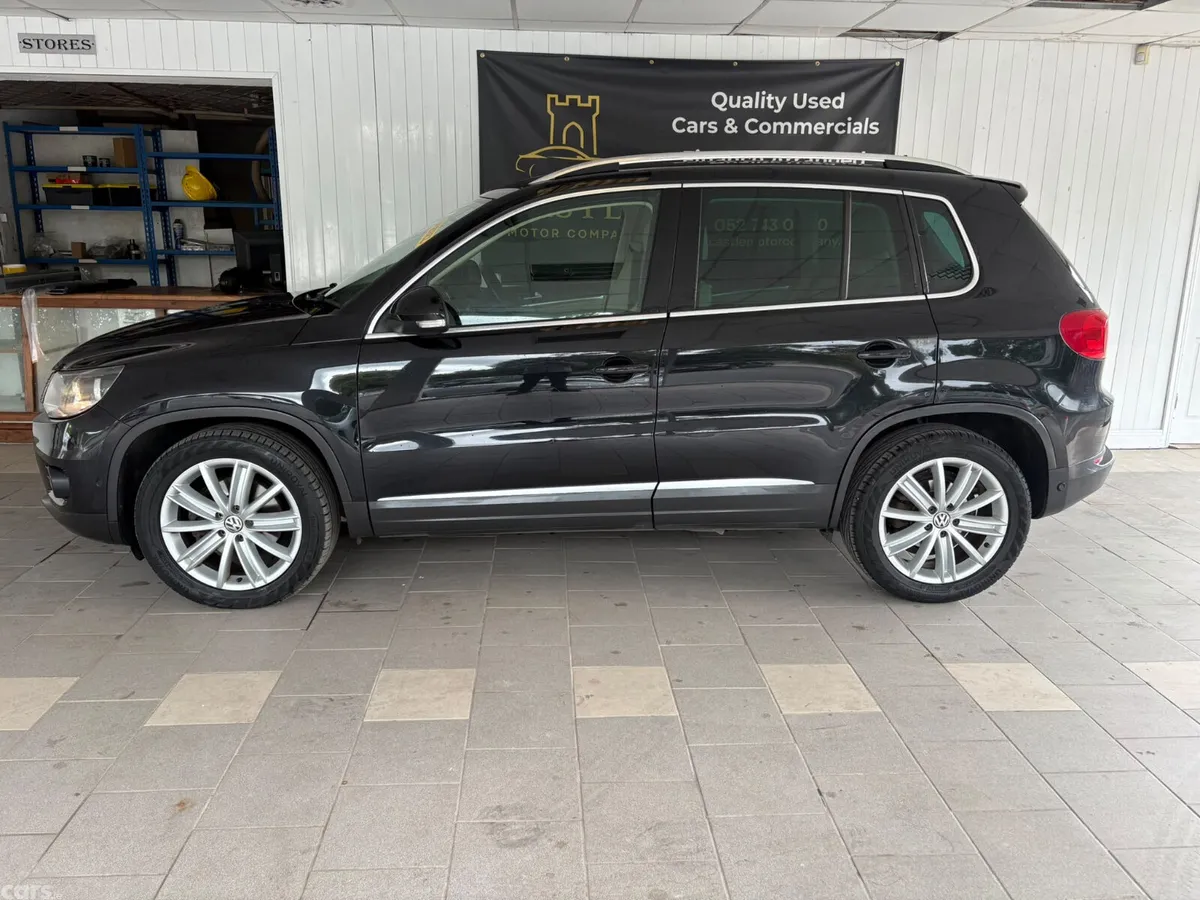 Volkswagen Tiguan SUV, Diesel, 2014, Black