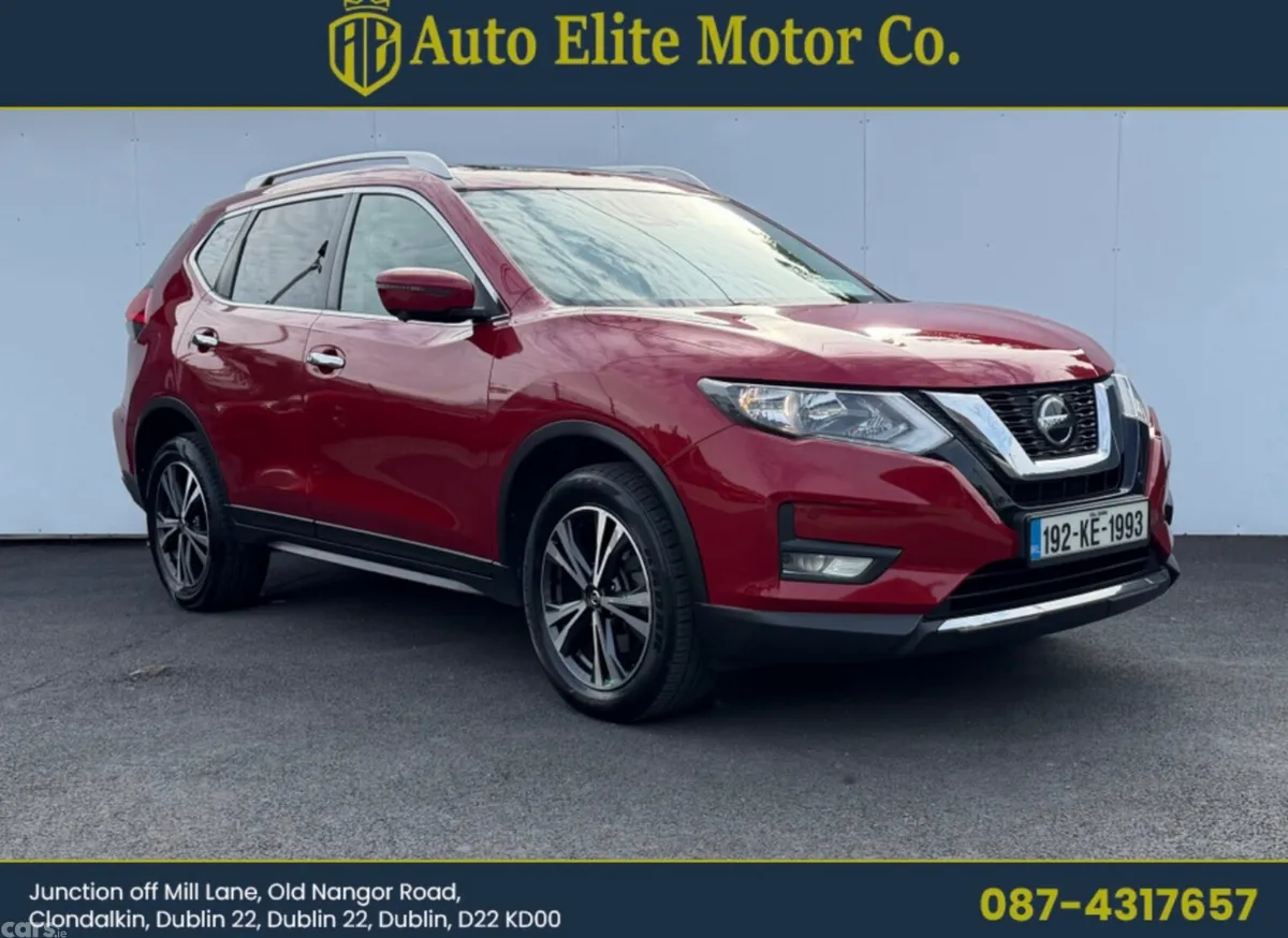 Nissan X-Trail SUV, Diesel, 2019, Red