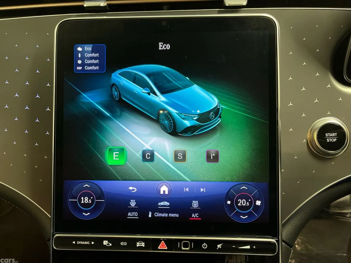 Mercedes-Benz EQE Saloon, Electric, 2023, Black