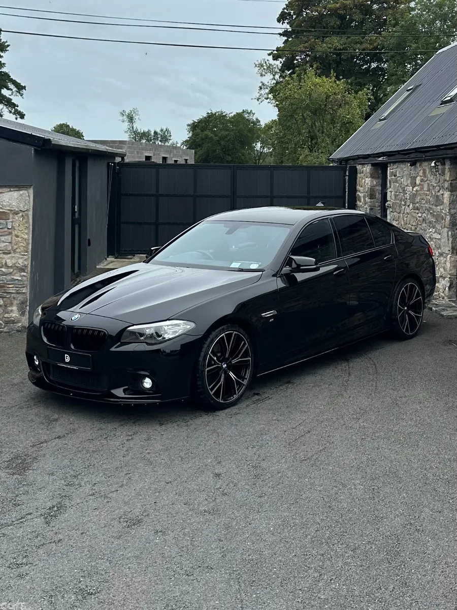 BMW 5-Series Saloon, Diesel, 2015, Black