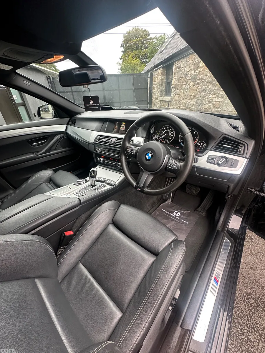 BMW 5-Series Saloon, Diesel, 2015, Black