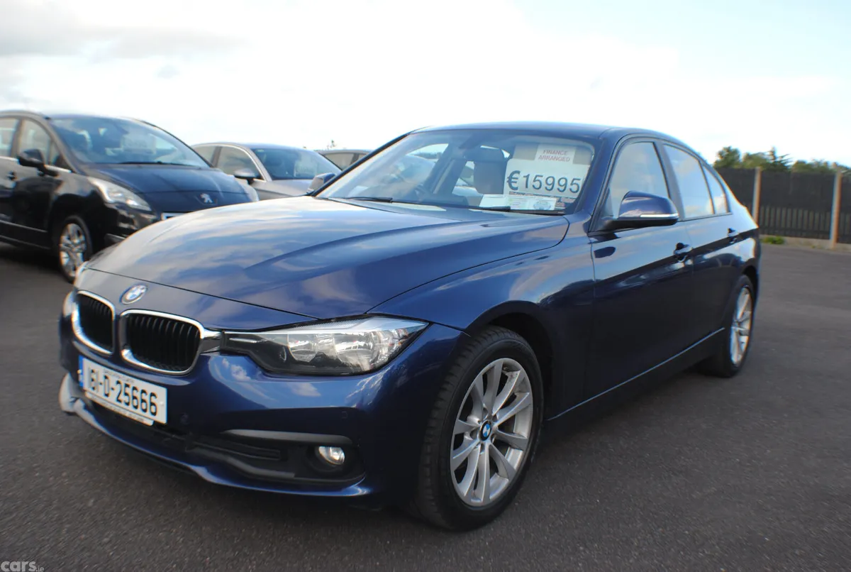 BMW 3-Series Saloon, Diesel, 2016, Blue