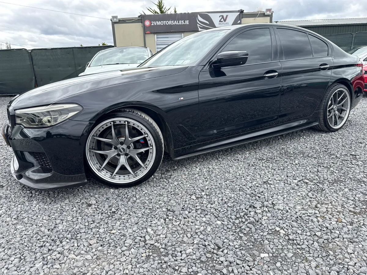 BMW 5-Series Saloon, Diesel, 2017, Black