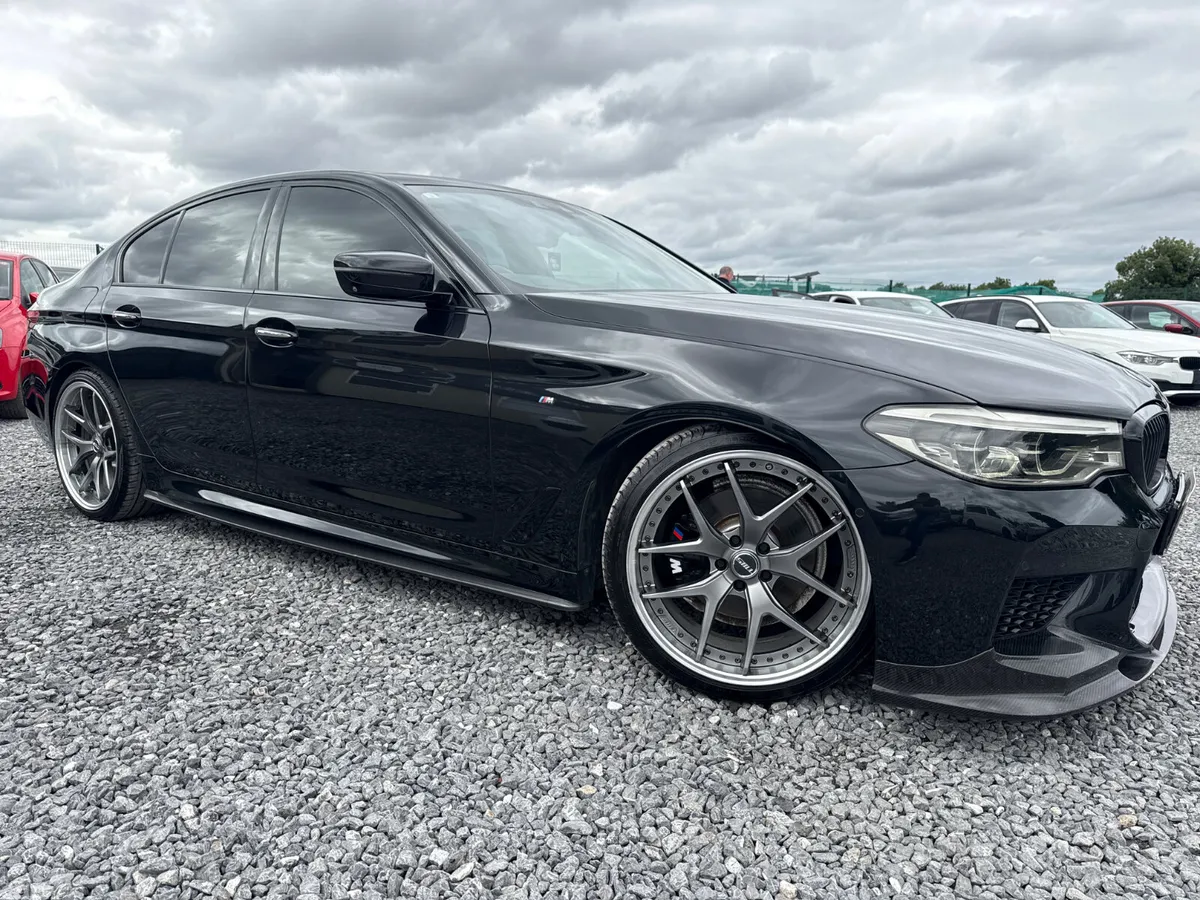 BMW 5-Series Saloon, Diesel, 2017, Black