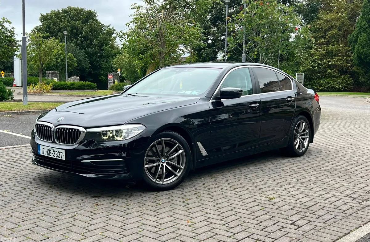 BMW 5-Series Saloon, Diesel, 2017, Black