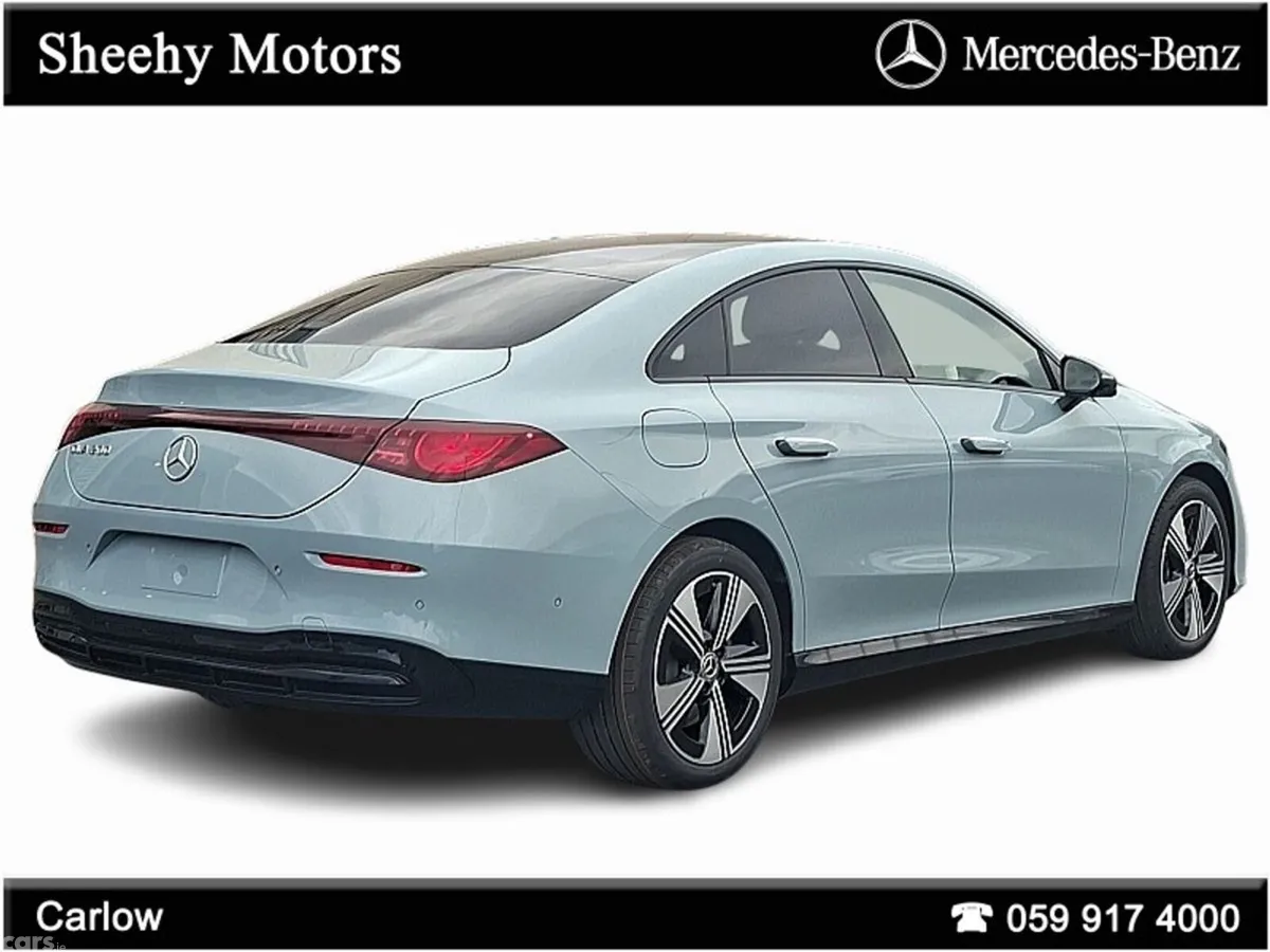 Mercedes-Benz CLA Coupe, Electric, 2027, Green
