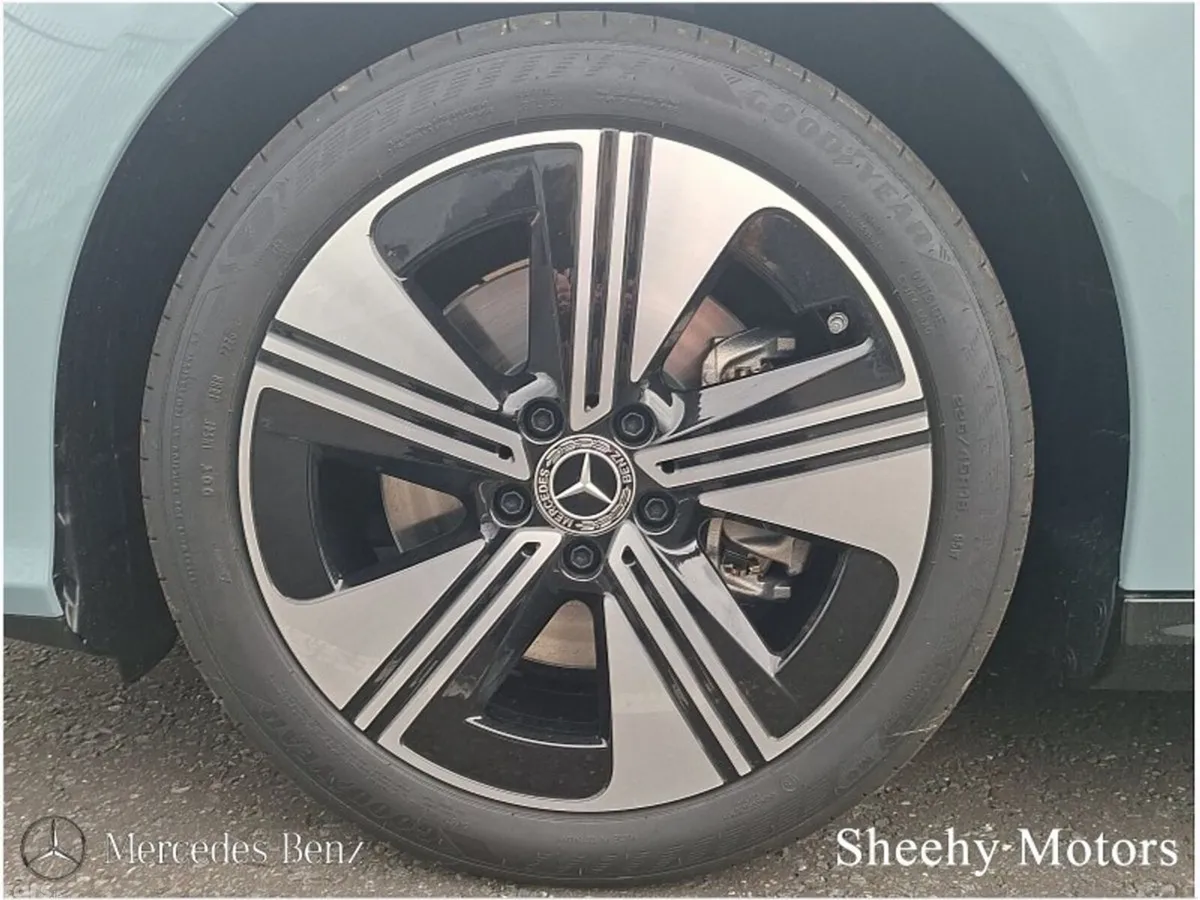 Mercedes-Benz CLA Coupe, Electric, 2027, Green