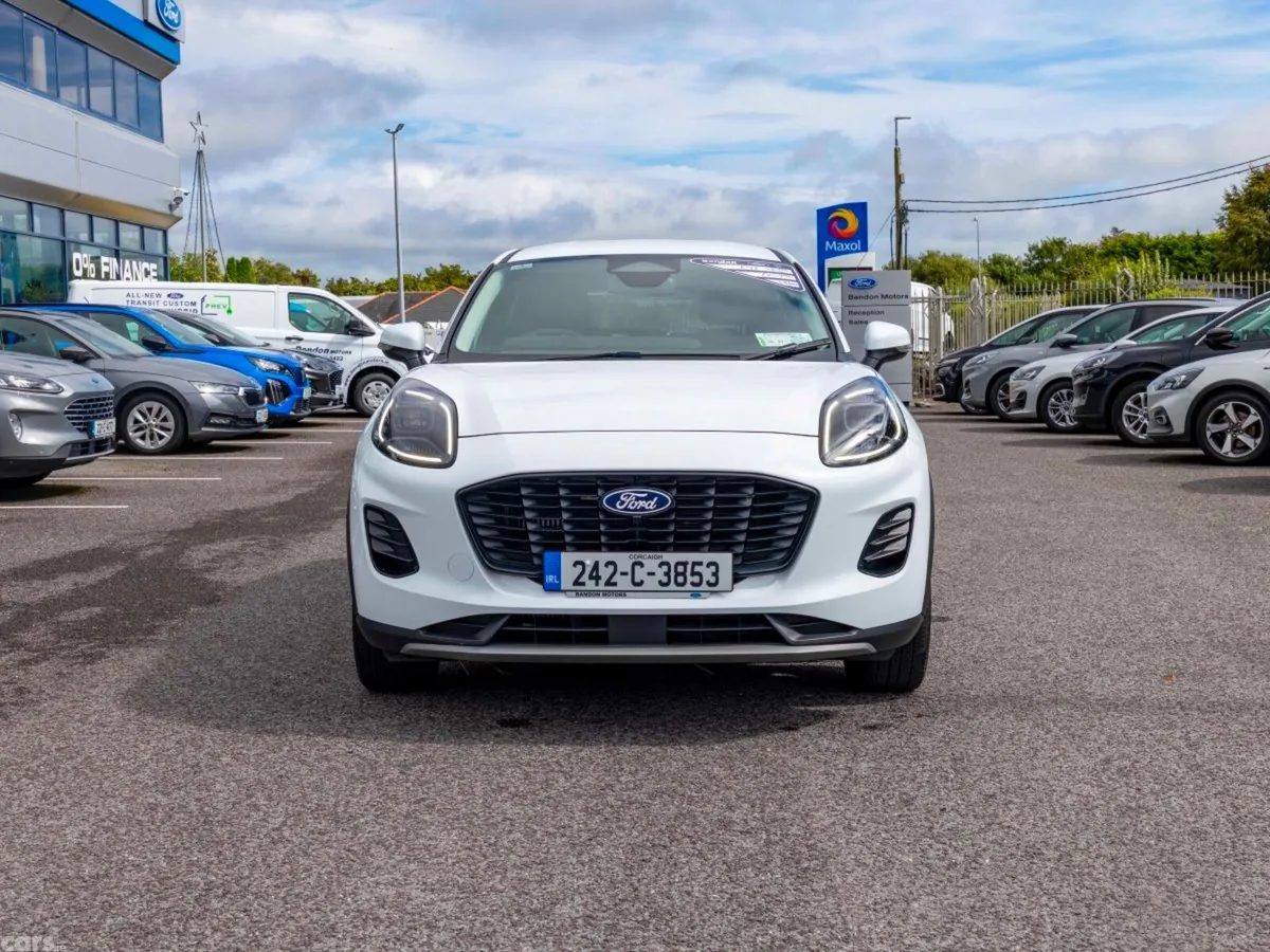 Ford Puma MPV, Petrol Hybrid, 2024, White