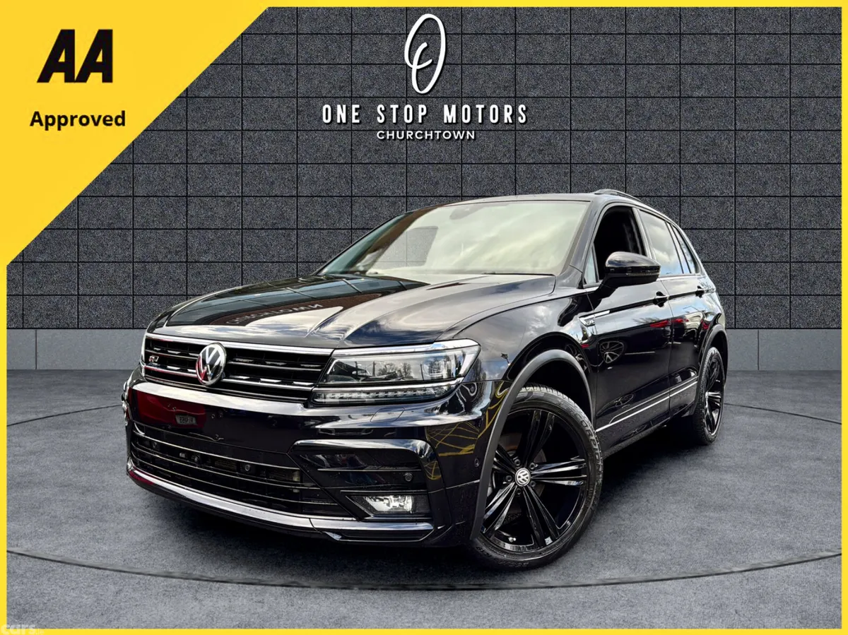 Volkswagen Tiguan SUV, Diesel, 2018, Black