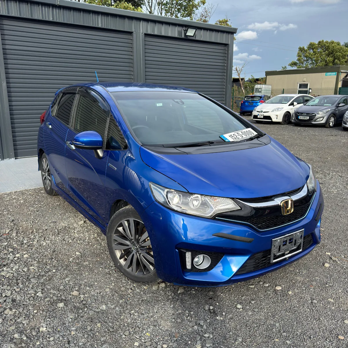 Honda Fit Hatchback, Petrol Hybrid, 2015, Blue