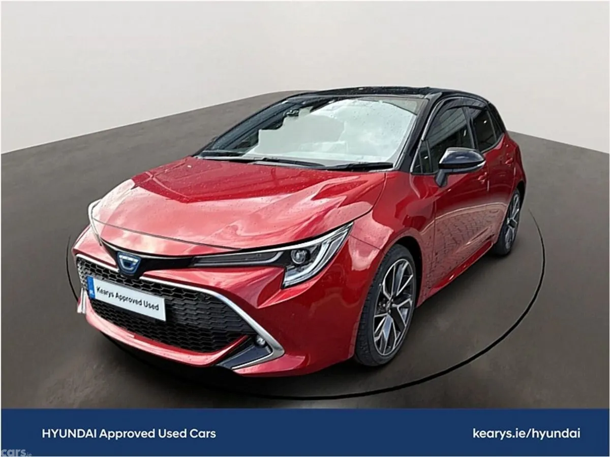 Toyota Corolla Hatchback, Petrol Hybrid, 2021, Red