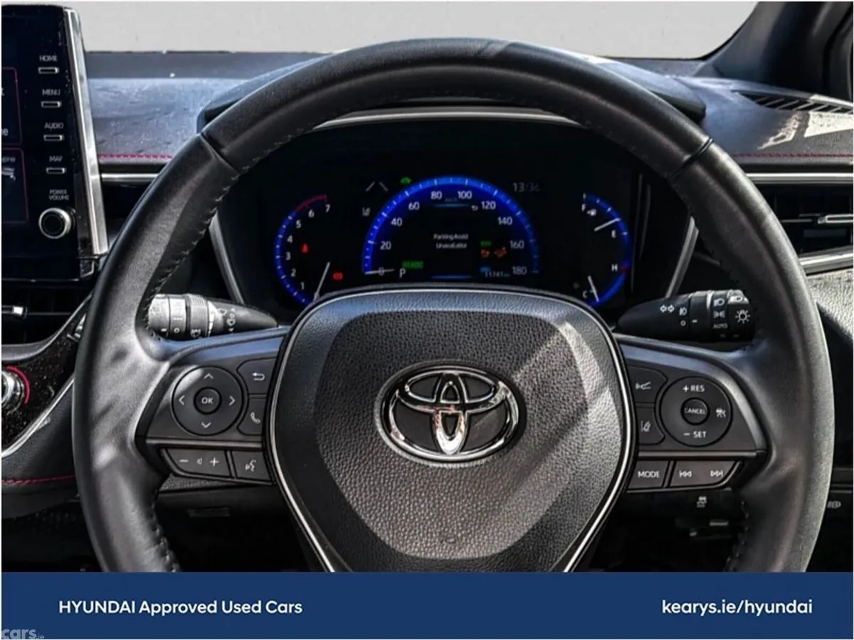 Toyota Corolla Hatchback, Petrol Hybrid, 2021, Red