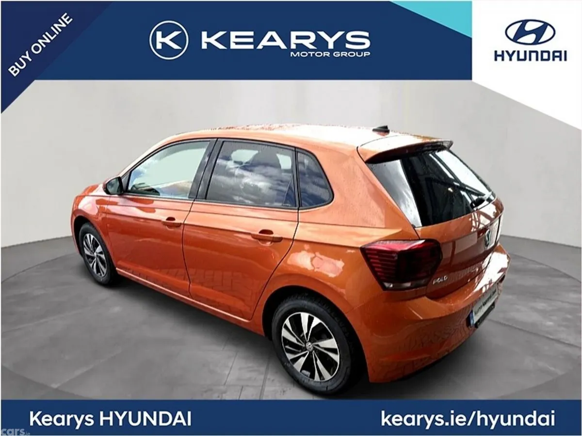 Volkswagen Polo Hatchback, Petrol, 2018, Orange