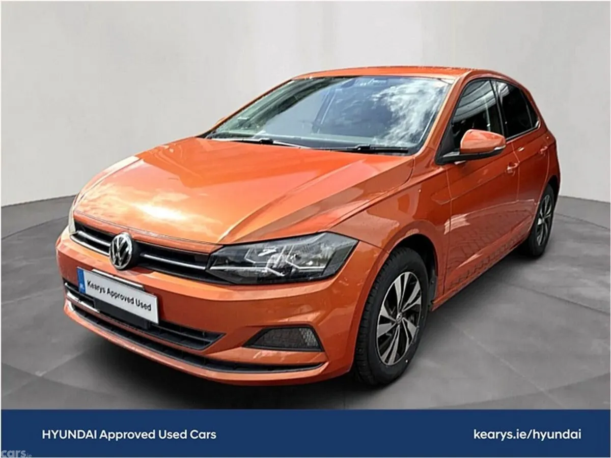 Volkswagen Polo Hatchback, Petrol, 2018, Orange