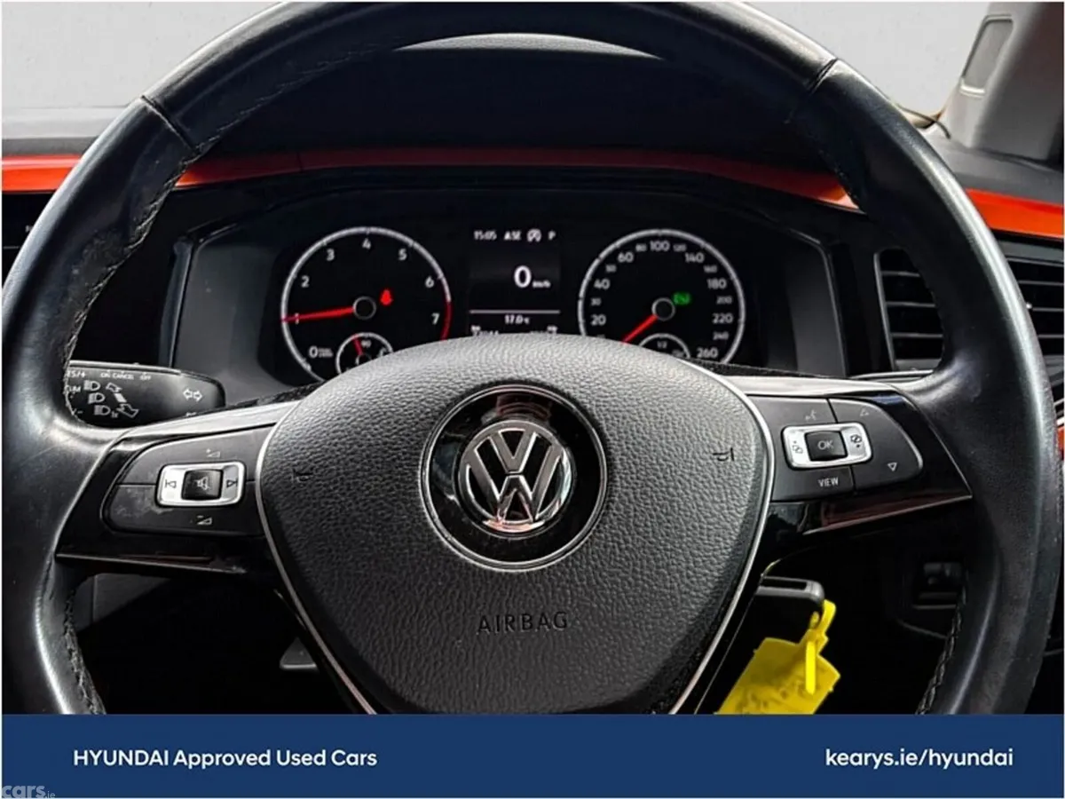 Volkswagen Polo Hatchback, Petrol, 2018, Orange