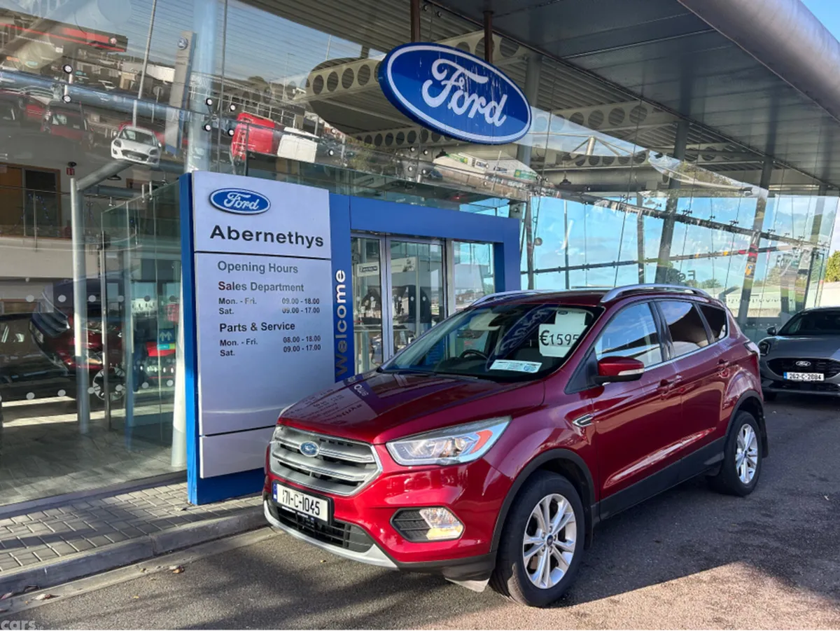 Ford Kuga Hatchback, Diesel, 2017, Red