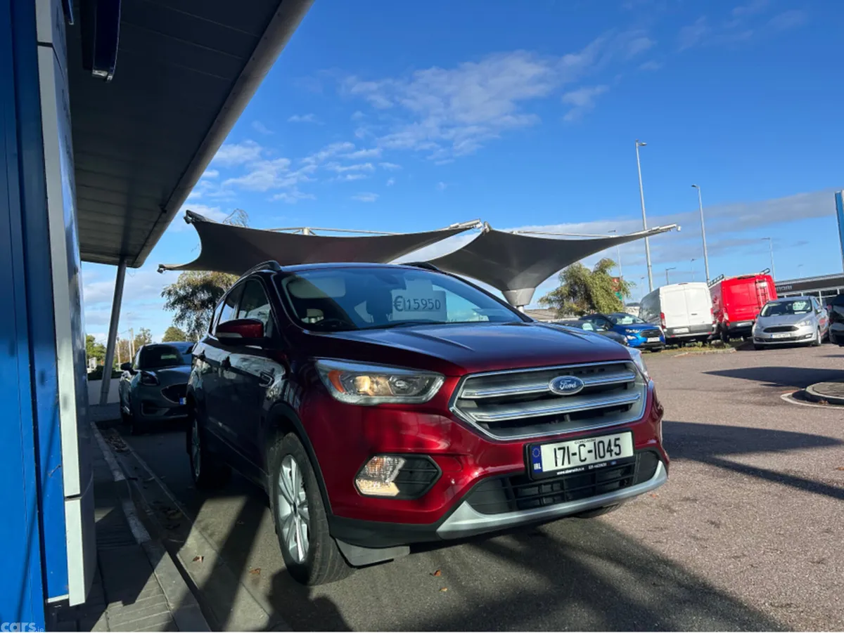 Ford Kuga Hatchback, Diesel, 2017, Red