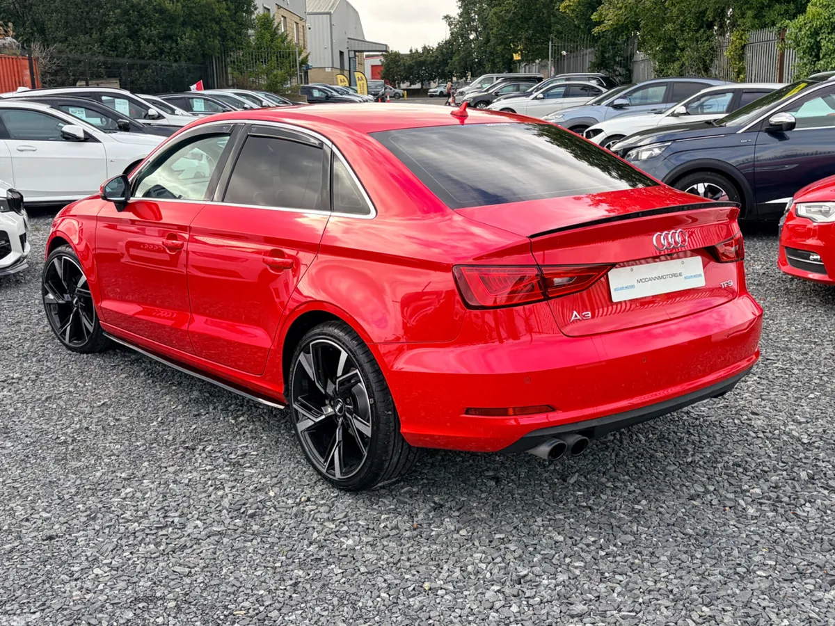 Audi A3 Saloon, Petrol, 2015, Red