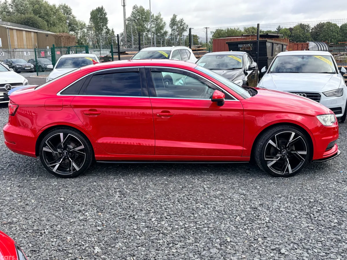 Audi A3 Saloon, Petrol, 2015, Red