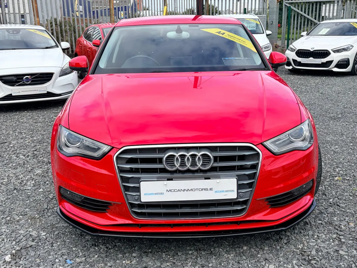 Audi A3 Saloon, Petrol, 2015, Red