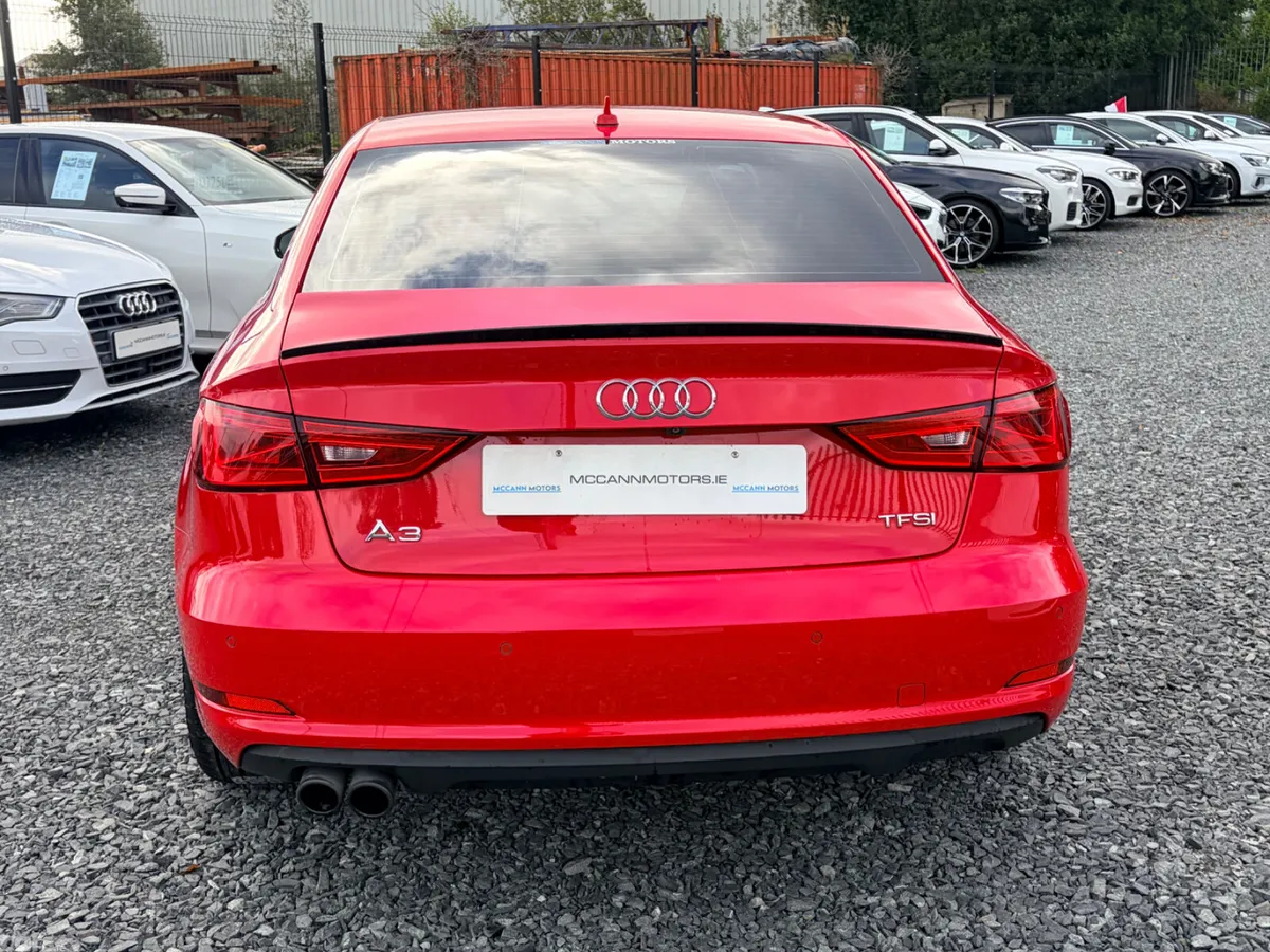 Audi A3 Saloon, Petrol, 2015, Red