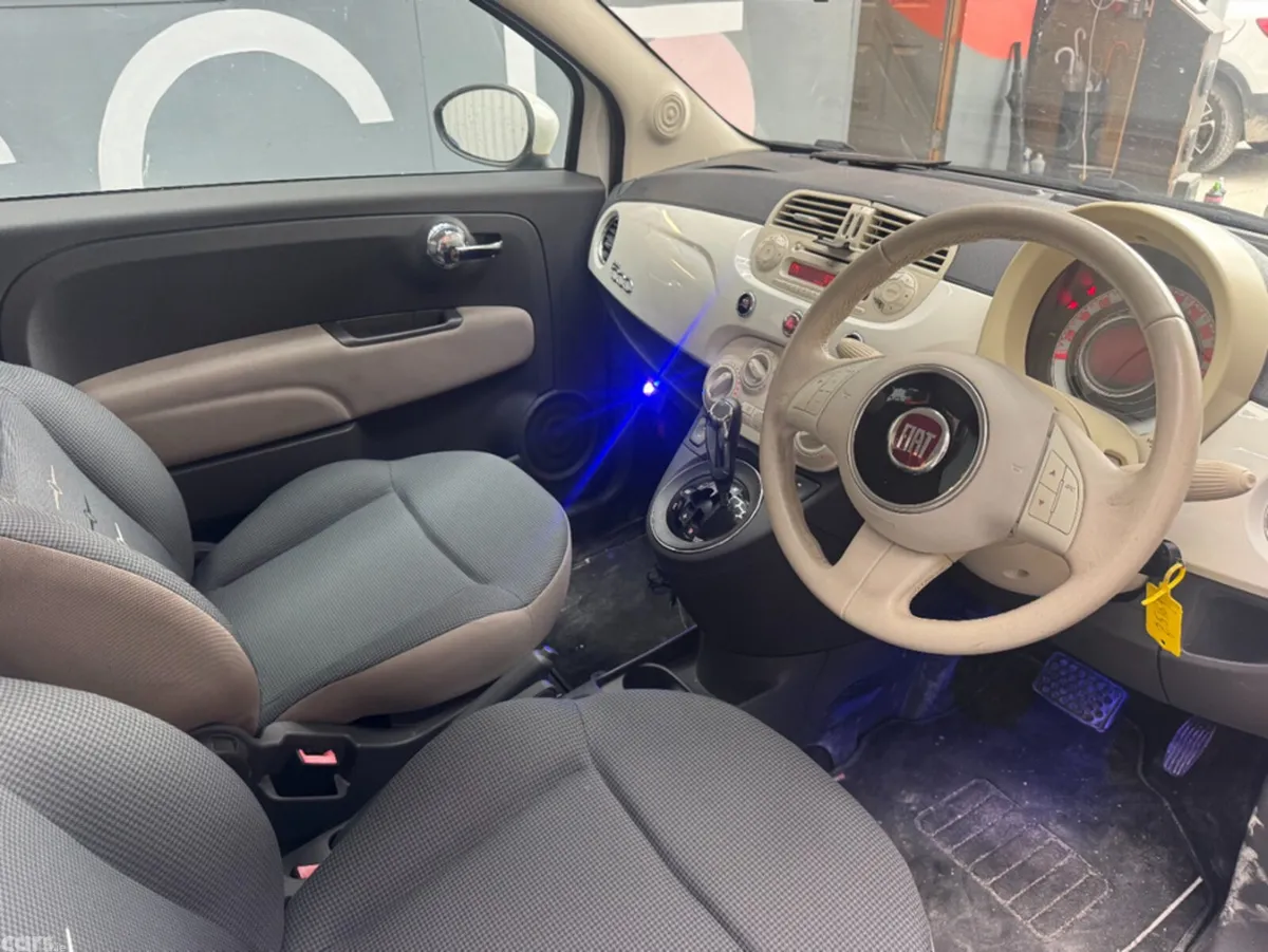 Fiat 500 Hatchback, Petrol, 2014, White