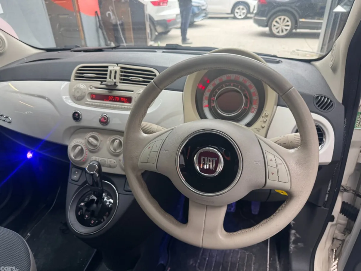 Fiat 500 Hatchback, Petrol, 2014, White